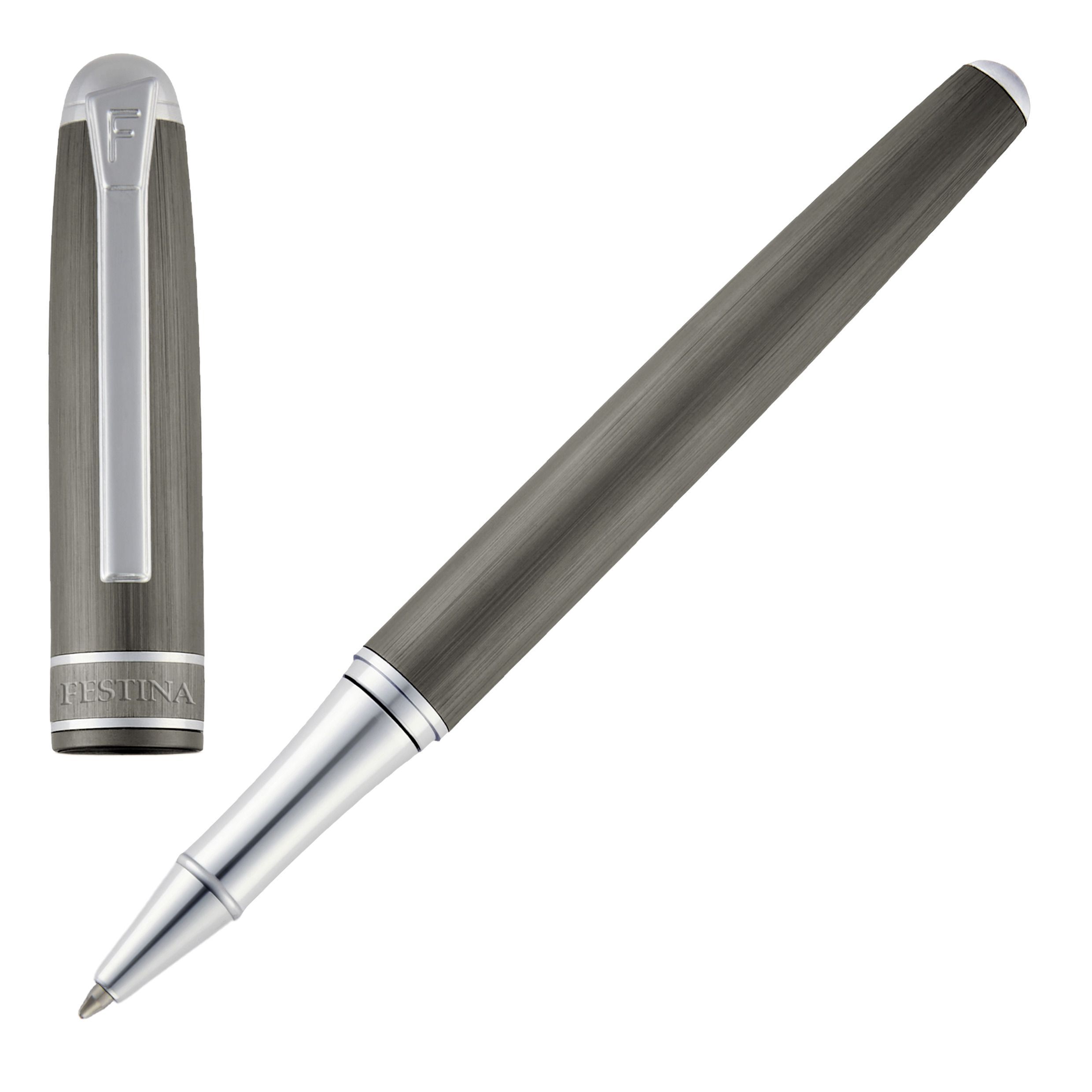 Festina Rollerball pen Classicals Brushed Gun & Chrome