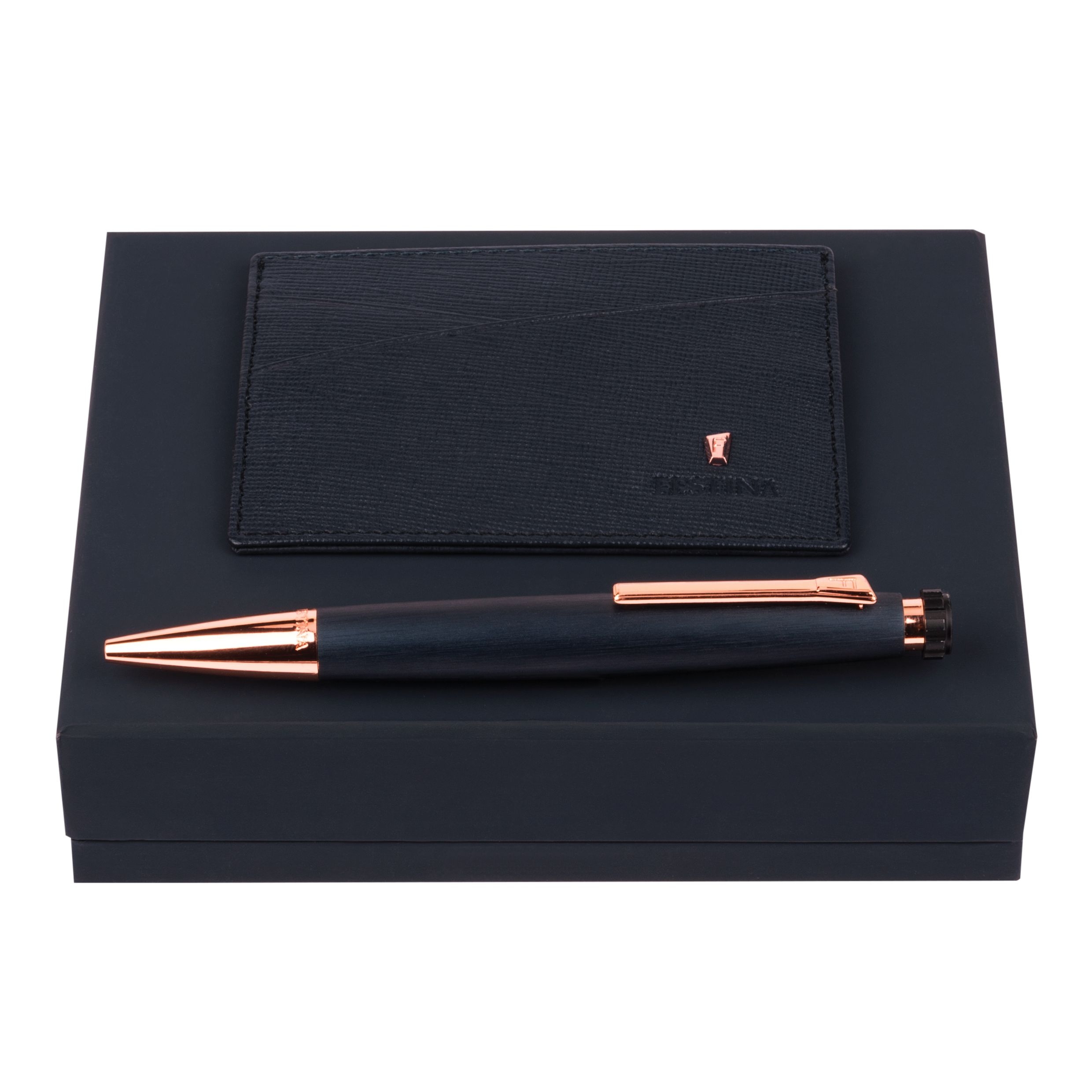 Set Festina Navy (ballpoint pen & card holder)