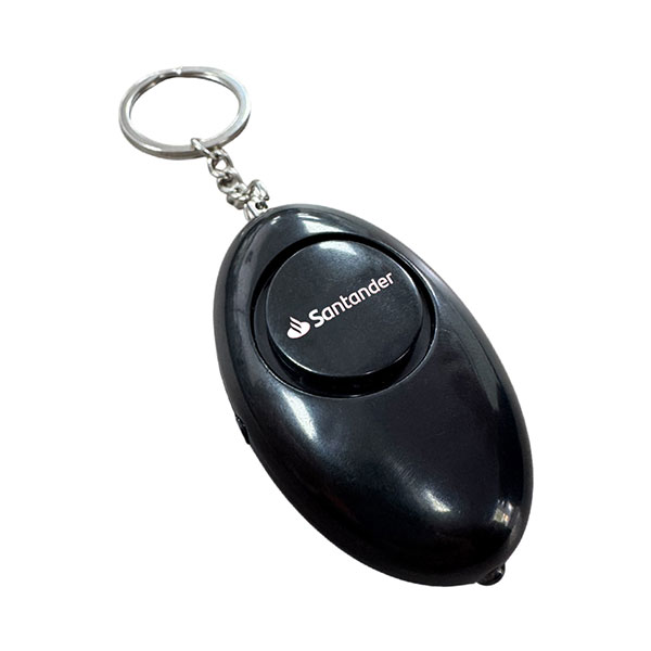 Personal Alarm Torch Key Ring