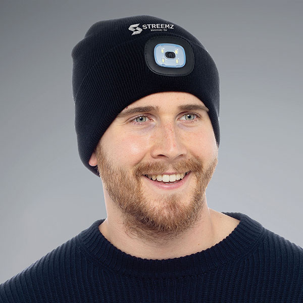 Rechargeable LED Beanie