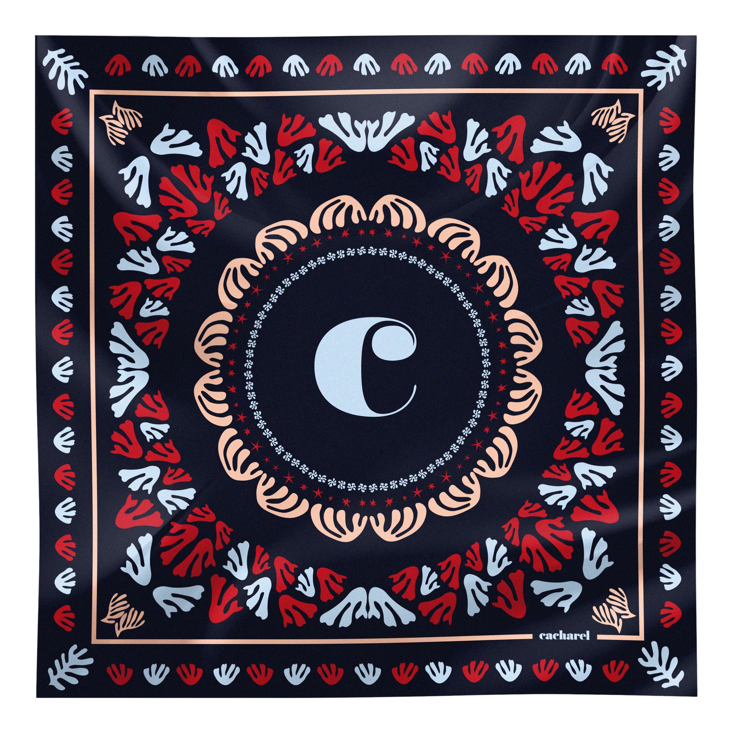 Cacharel Scarf Vivienne Navy