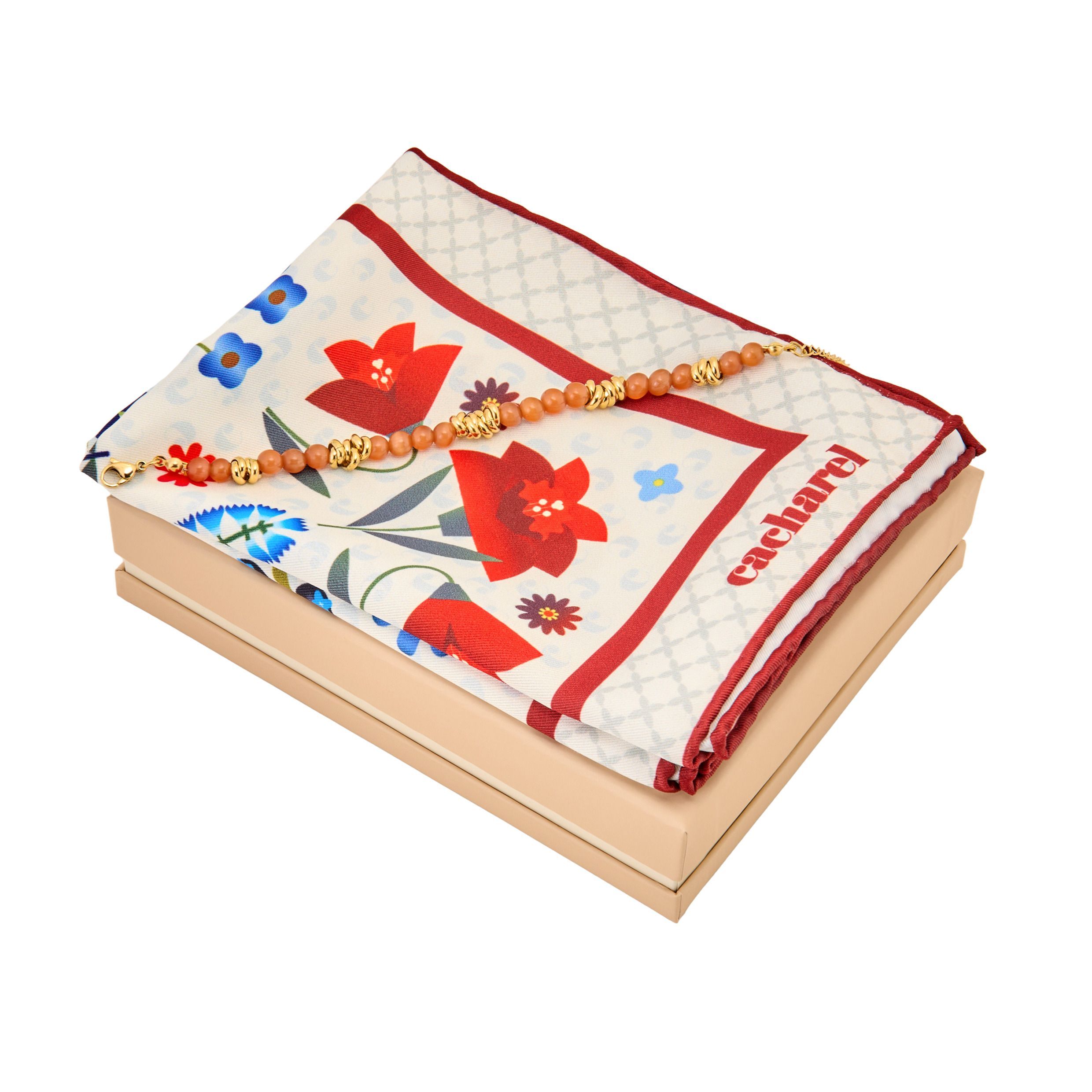 Cacharel Set Cacharel (bracelet & scarf)