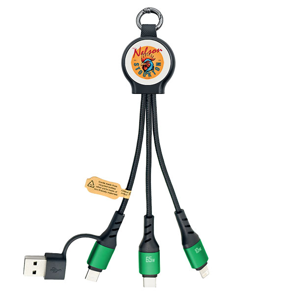 Light Speed Mini Recycled Charging Cable