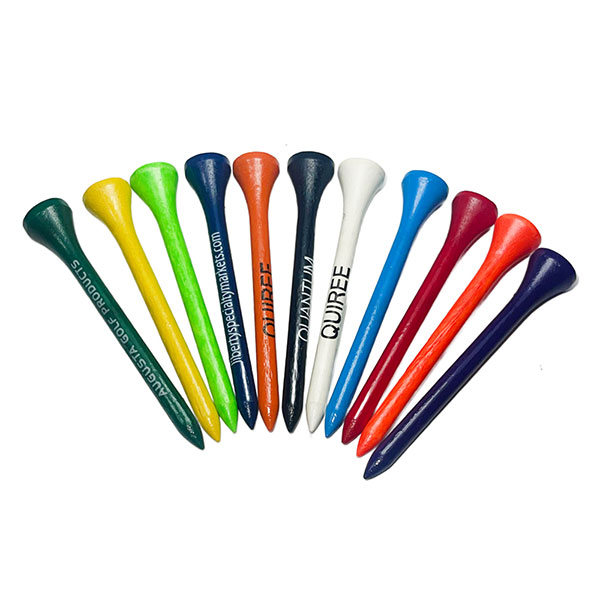 70mm Wooden Golf Tees