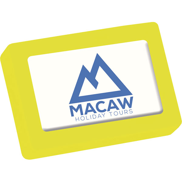 Rectangular Insert Eraser – Spot Colour