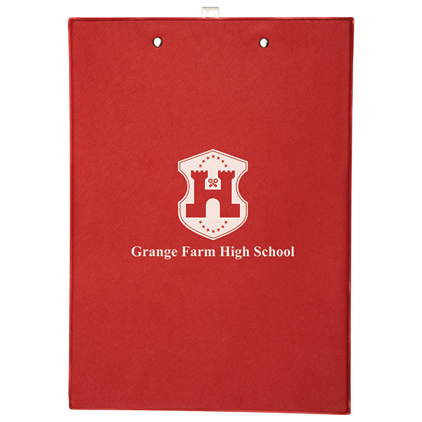 PVC A4 Clipboard – Spot Colour