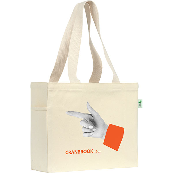 Cranbrook Recycled Cotton Tote - 10oz - Full Colour