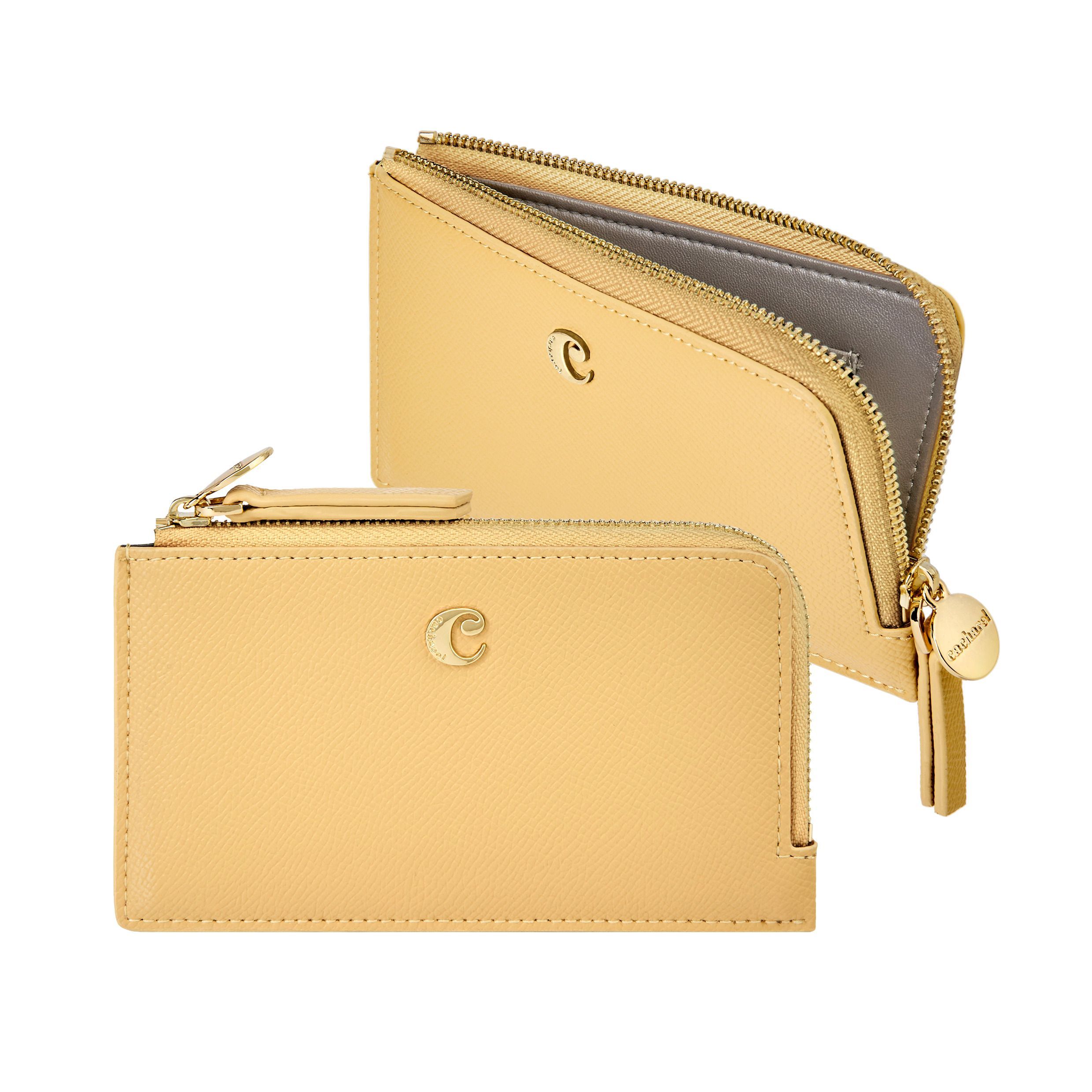 Card holder Séraphine Yellow