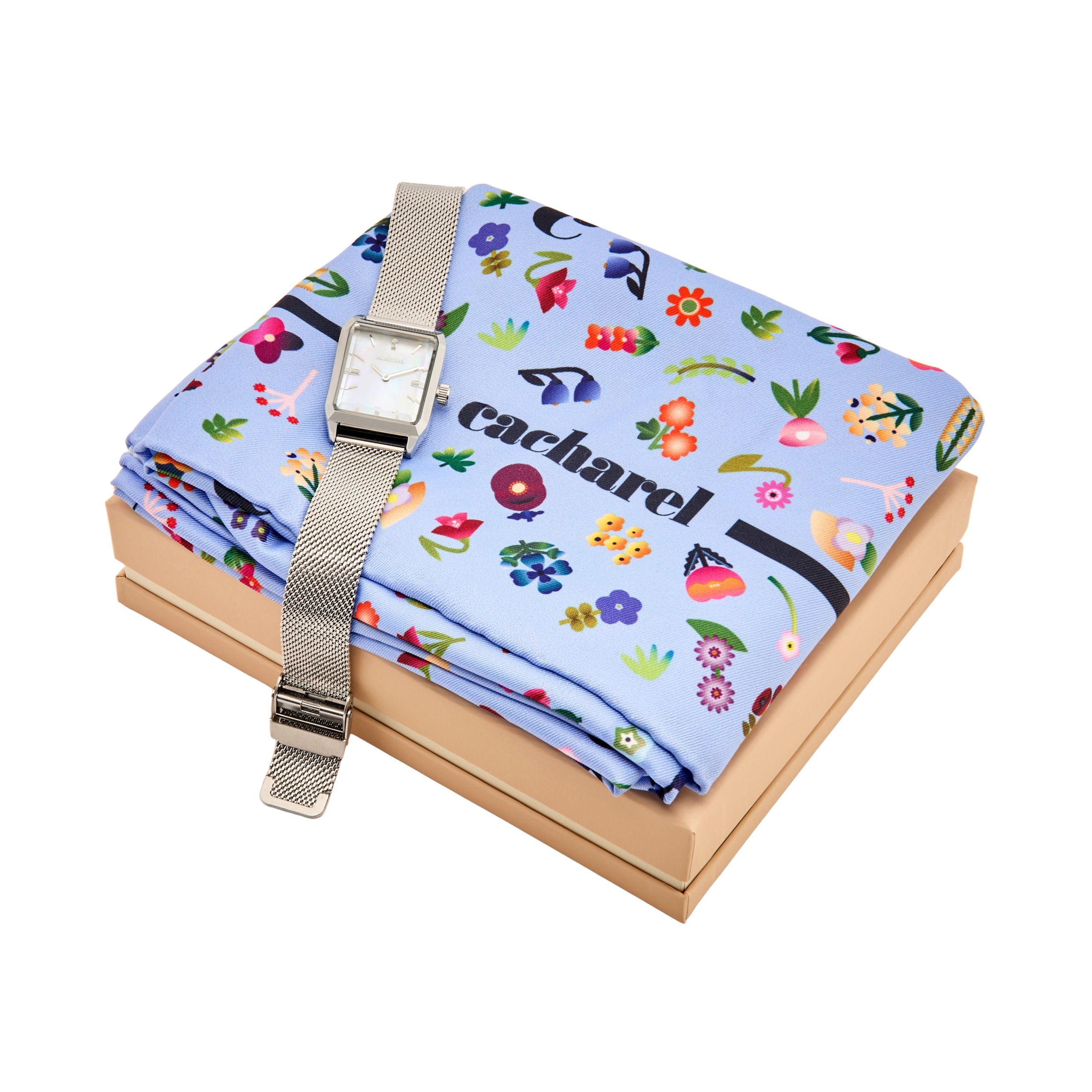 Cacharel Set Cacharel (watch & scarf)