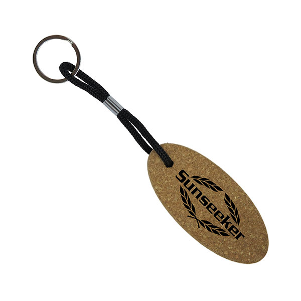 Floating Cork Key Ring