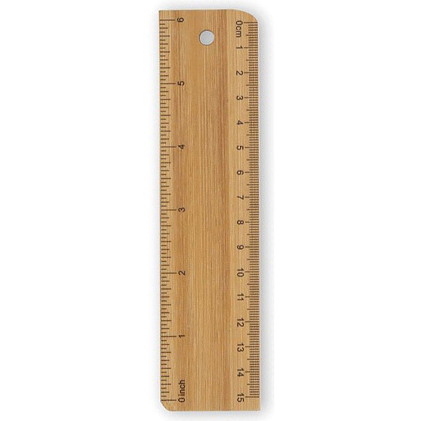 Bamboo 6′′ Ruler – Spot Colour