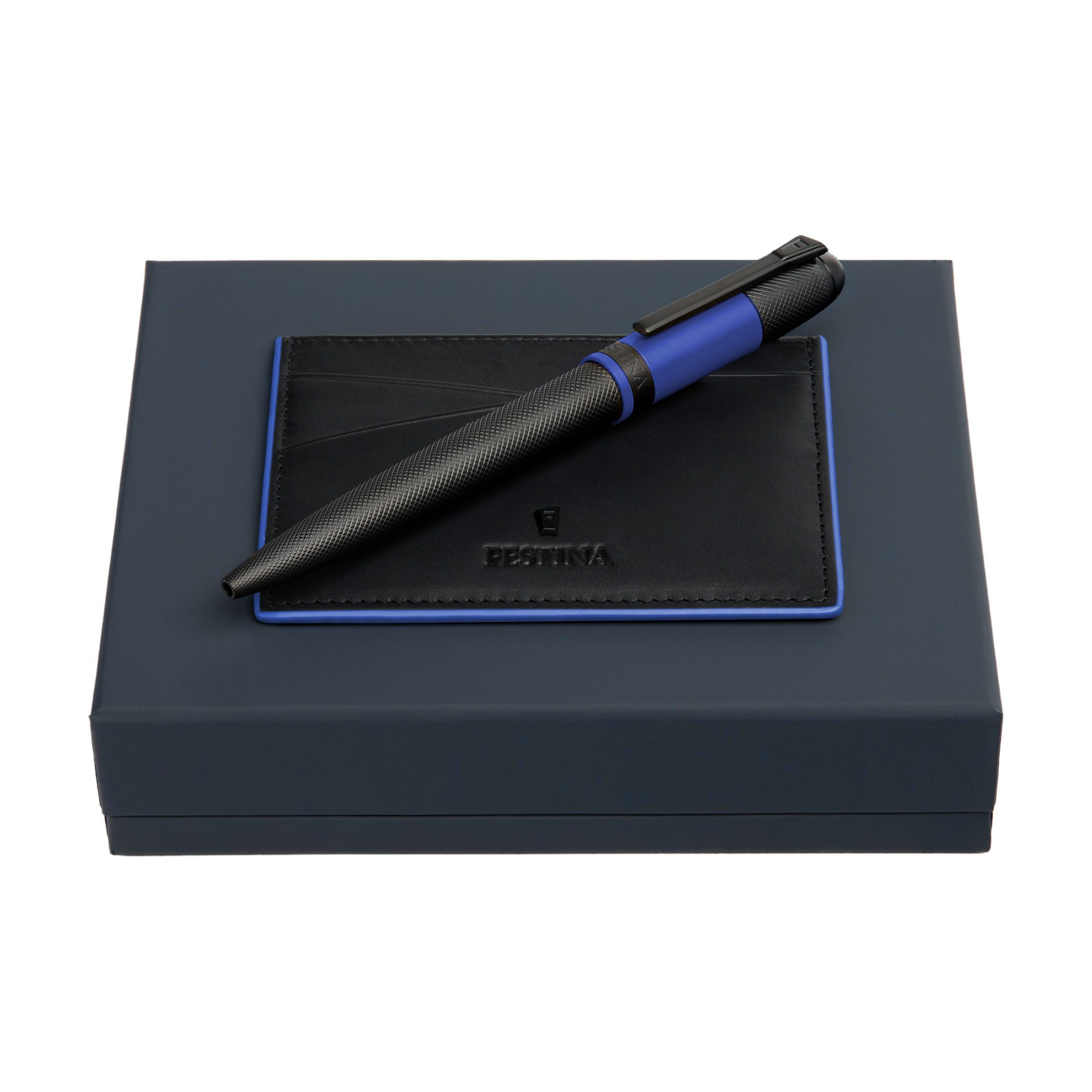 Festina Set Festina Blue (ballpoint pen & card holder)