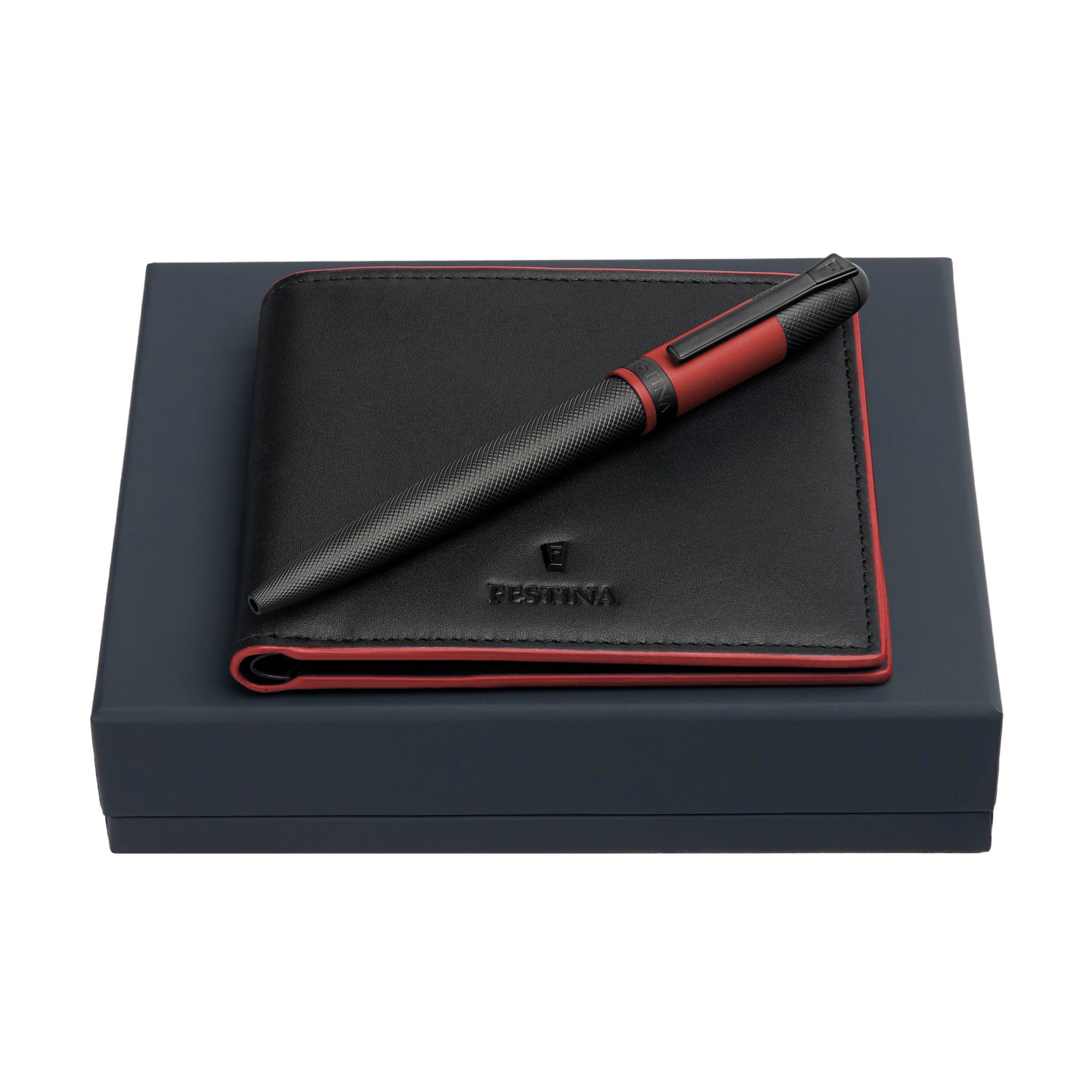 Festina Set Festina Red (ballpoint pen & wallet)