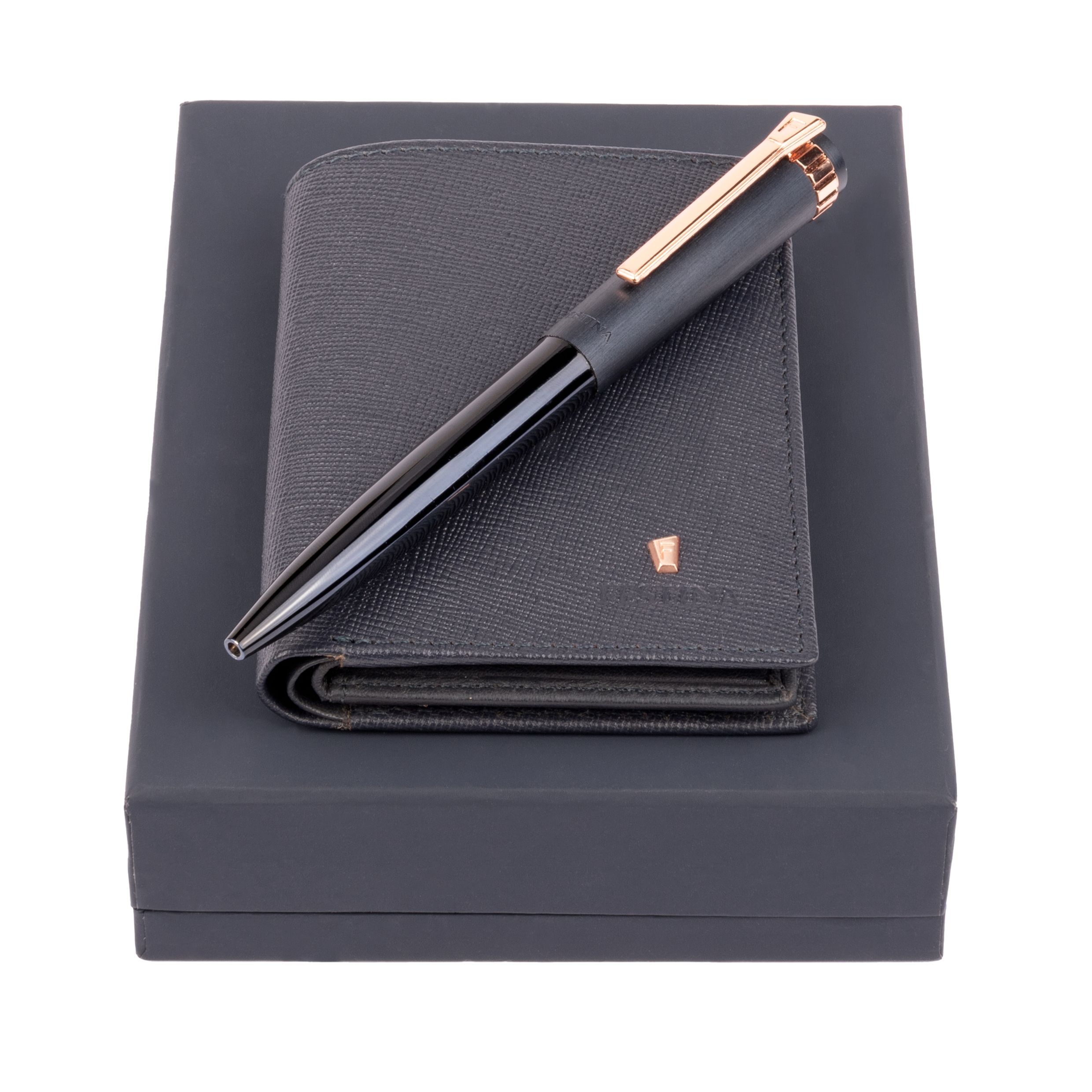Set Festina Navy (ballpoint pen & card holder)