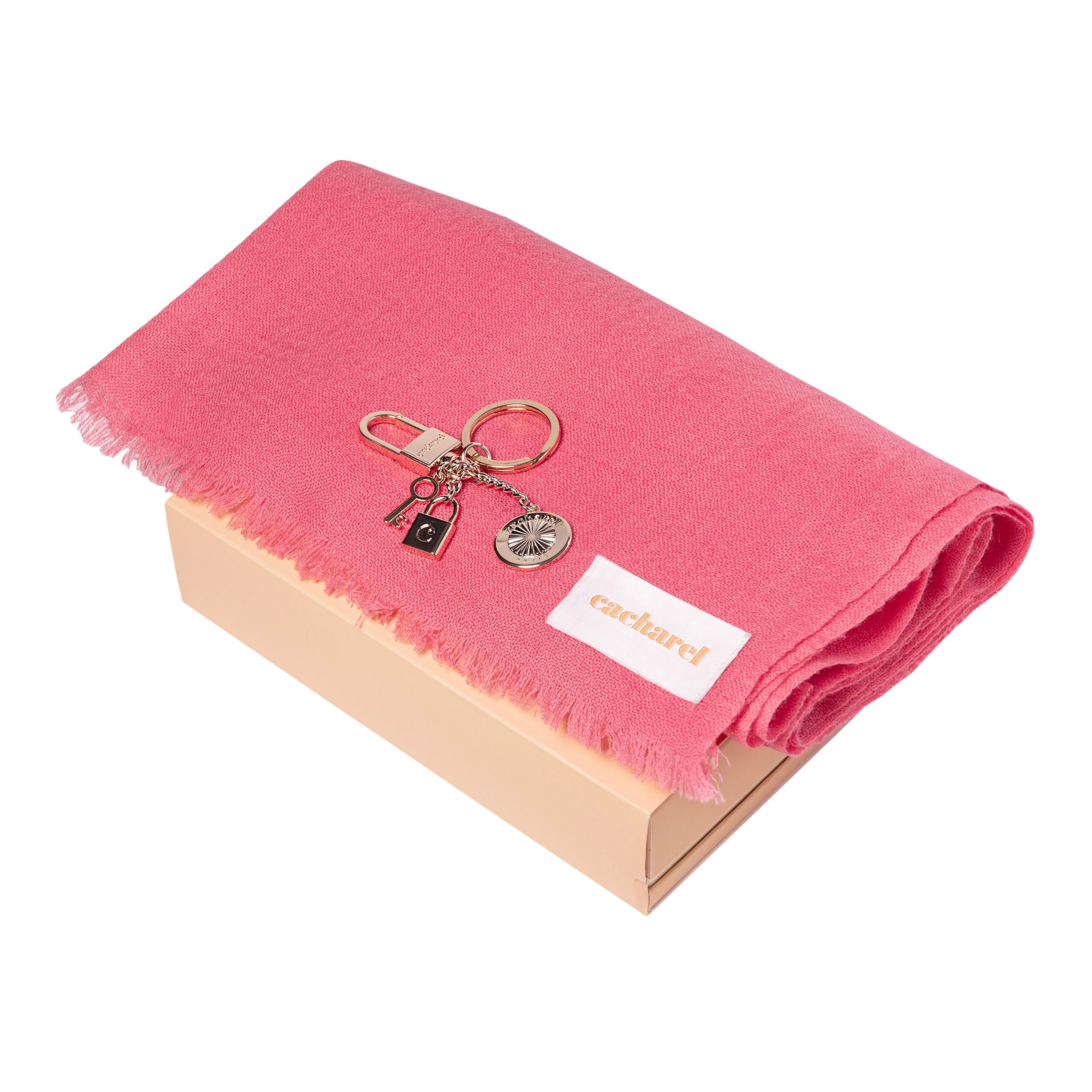 Cacharel Set Cacharel (key ring & scarve)