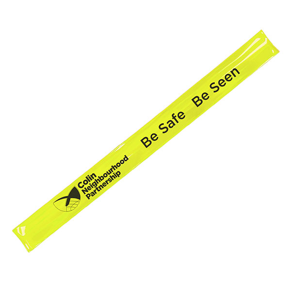 Reflective Slap Bands – Spot Colour