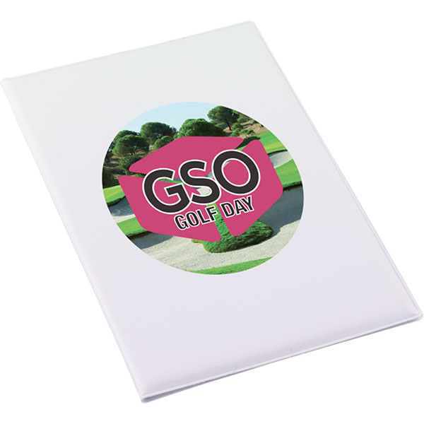 PVC Golf Score Card Holder – Full Colour