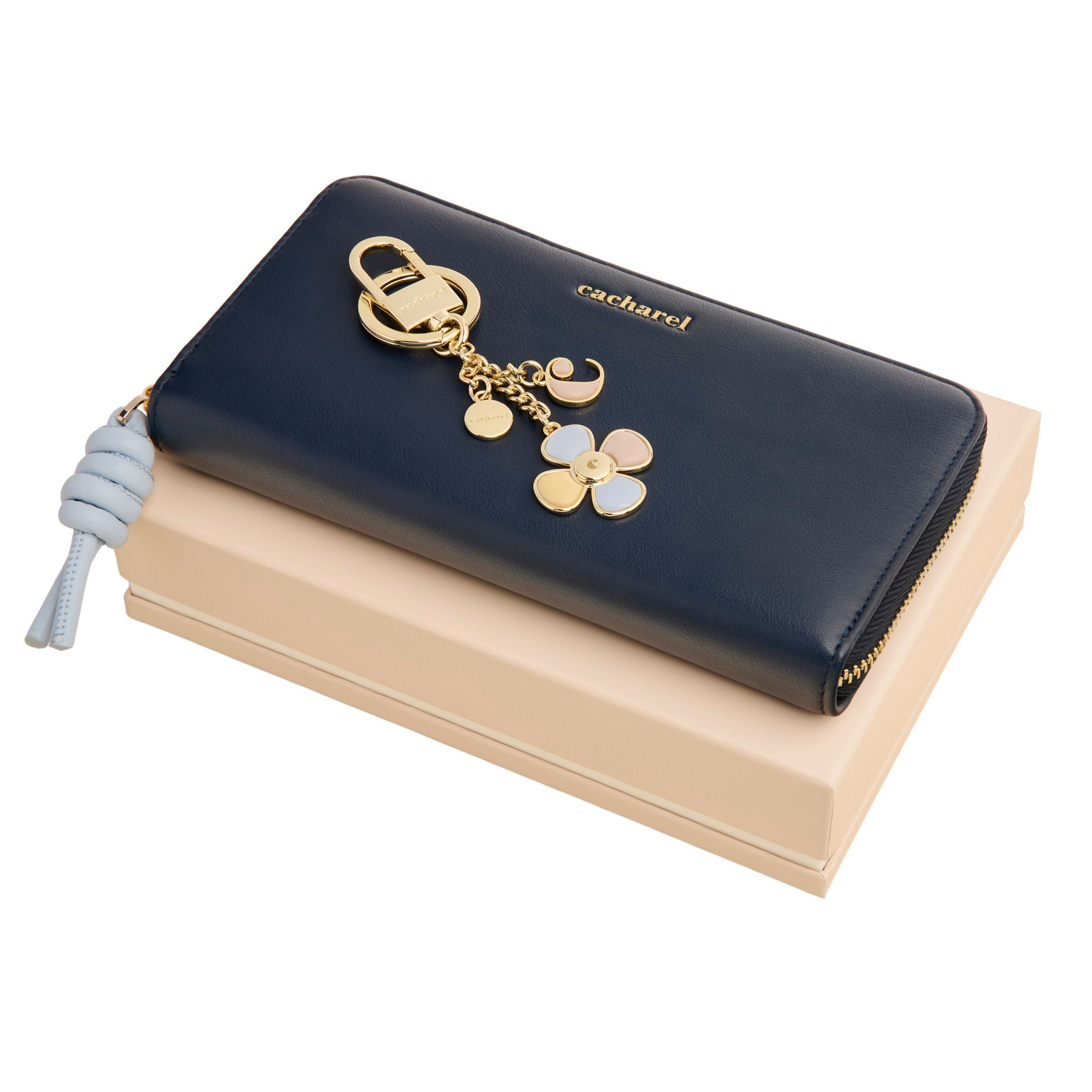 Cacharel Set Cacharel (key ring & travel purse)
